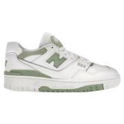 Mint Green Leather Sneakers New Balance , White , Heren