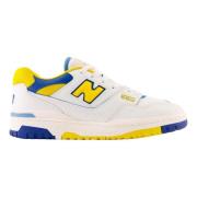 Witte Gele Blauwe 550 Sneakers New Balance , Multicolor , Heren
