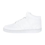 Witte Court Vision Mid Sneakers Nike , White , Heren