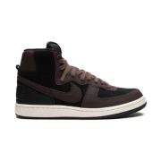 Zwarte High SE Sneakers Nike , Brown , Heren