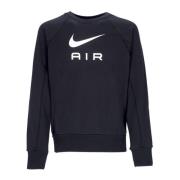 Lichtgewicht French Terry Crewneck Sweatshirt Nike , Black , Heren