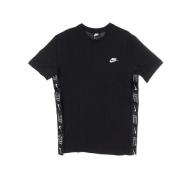 Streetwear Gebreide Top in Zwart/Wit Nike , Black , Heren
