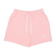 Lichtgewicht Club Fleece Terry Flow Shorts Nike , Pink , Heren