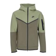 Lichtgewicht rits hoodie - Sportswear Tech Fleece Nike , Green , Heren