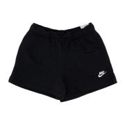 Club Fleece Mid-Rise Shorts Nike , Black , Dames