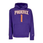 Devin Booker NBA Essential Fleece Hoodie Nike , Purple , Heren