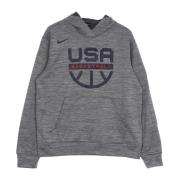 USA Olympics Hoodie Spotlight Pullover Nike , Gray , Heren