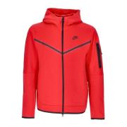 Lichtgewicht Zip Hoodie Tech Fleece Sportkleding Nike , Red , Heren