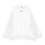 Essentials Collection Oversized Crewneck Sweatshirt Nike , White , Dam...