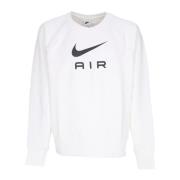 Lichtgewicht French Terry Crewneck Sweatshirt Nike , White , Heren