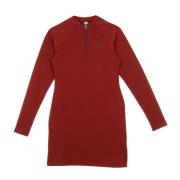 Langemouw jurk in Team Red/Black Nike , Red , Dames