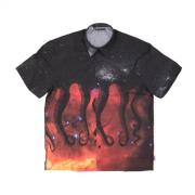 t-shirt Octopus , Black , Heren