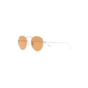 Goud Zonnebril Upgrade Stijl Dagelijks Oliver Peoples , Brown , Heren