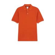 Oranje Artist Stripe Polo Shirt Paul Smith , Orange , Heren