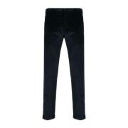 Marineblauwe Corduroy Broek Paul Smith , Blue , Heren