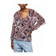 Blouses Pepe Jeans , Pink , Dames