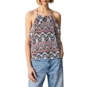 Top Jordan_pl304250 Pepe Jeans , Multicolor , Dames