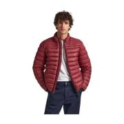 Down Jackets Pepe Jeans , Red , Heren