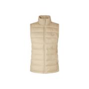 Maddie Mousse Gewatteerd Vest - L Pepe Jeans , Beige , Dames