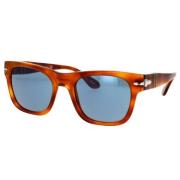 Iconische zonnebril met Italiaans vakmanschap Persol , Orange , Unisex