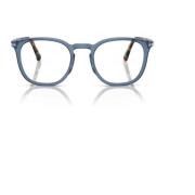 Iconische makkelijk te dragen blauwe bril Persol , Blue , Unisex