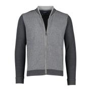 Donkerblauw geruit katoenen vest Pierre Cardin , Blue , Heren