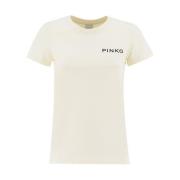 T-Shirts Pinko , White , Dames