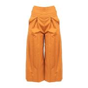 Trousers Pinko , Brown , Dames