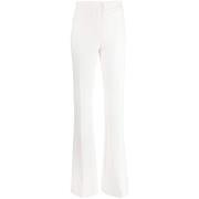 Hoge Taille Wijde Broek Pinko , White , Dames