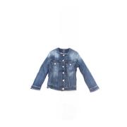 Denim Jack - Slim Fit, Knoopsluiting, Lange Mouwen Jacob Cohën , Blue ...