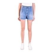 Denim Shorts voor Vrouwen Dondup , Blue , Dames
