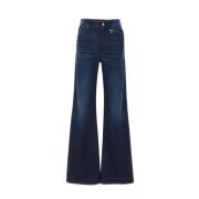 Wijde Jeans voor Vrouwen Dondup , Blue , Dames