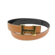 Tweedehands riem Hermès Vintage , Brown , Dames