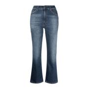 Flared Denim Jeans Haikure , Blue , Dames