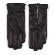 Zwarte Leren Handschoenen voor Vrouwen Howard London , Black , Heren