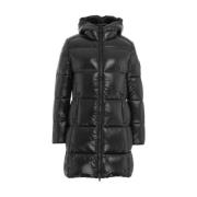 Zwarte Aw23 Dames Donsjas - Stijlvol en Warm Save The Duck , Black , D...