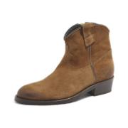 Dames Velvet Martora Schoenen Aw23 Via Roma 15 , Brown , Dames