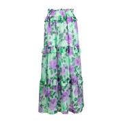 Parosh Skirts Lilac P.a.r.o.s.h. , Purple , Dames