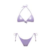 Tweedelig badpak The Attico , Purple , Dames