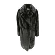 Faux bont shearling jassen P.a.r.o.s.h. , Black , Dames