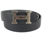 Tweedehands riem Hermès Vintage , Blue , Heren