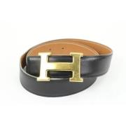 Tweedehands riem Hermès Vintage , Black , Dames