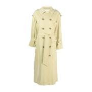 Trench Coats By Herenne Birger , Green , Dames