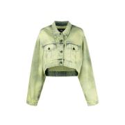 Denim Jack 3X1 , Green , Dames