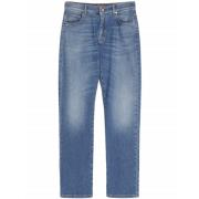 Wijde Jeans voor Vrouwen Max Mara Studio , Blue , Dames