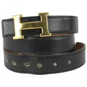 Tweedehands riem Hermès Vintage , Black , Dames