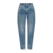 Jeans met vintage-effect Maison Margiela , Blue , Dames