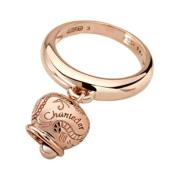 Roségouden Belvormige Ring Chantecler , Pink , Dames