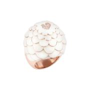 Gouden Ring met Pailletten Chantecler , White , Dames