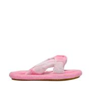 Roze badstof slippers MM6 Maison Margiela , Pink , Dames